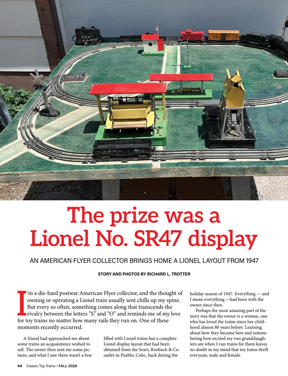 Classic Toy Trains Preview Pages