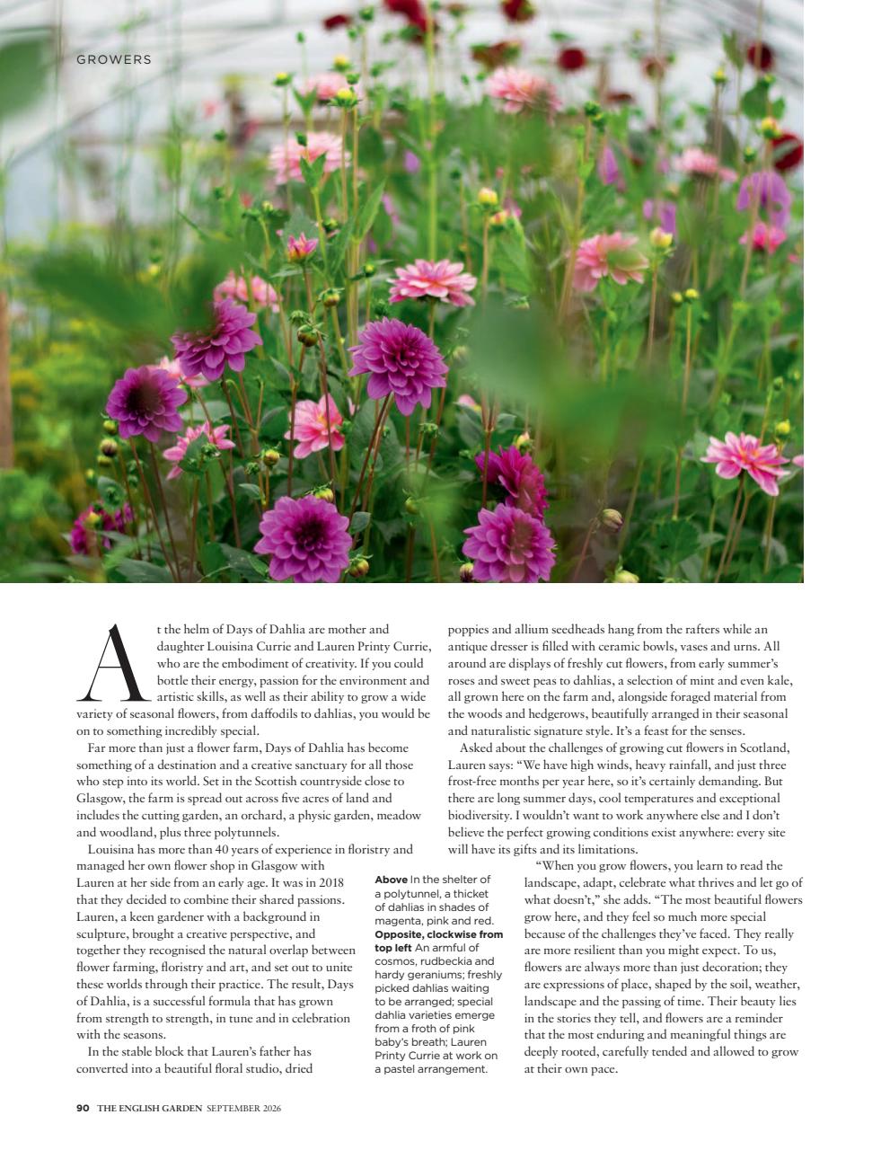 The English Garden Preview Pages