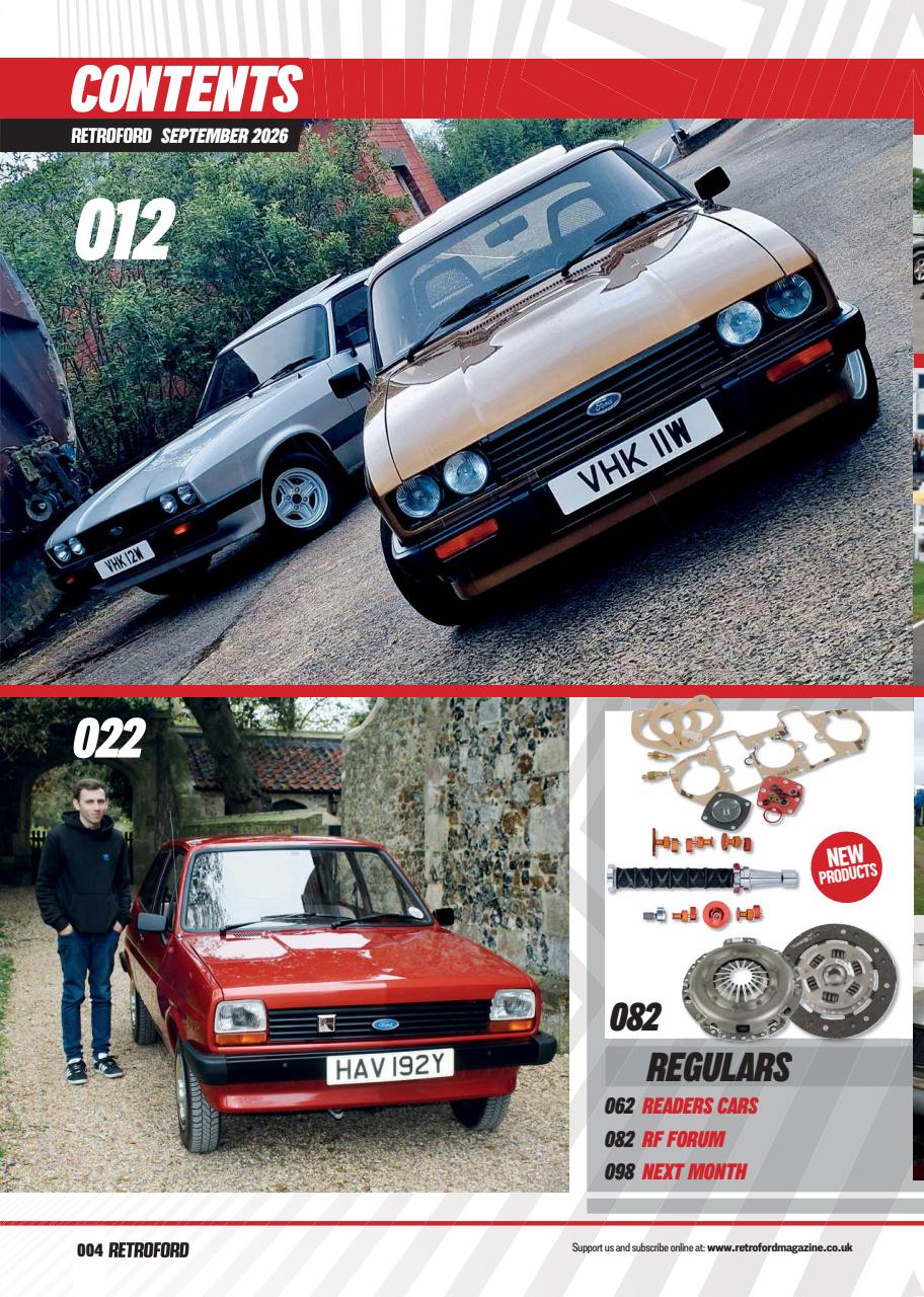 Retro Ford Preview Pages