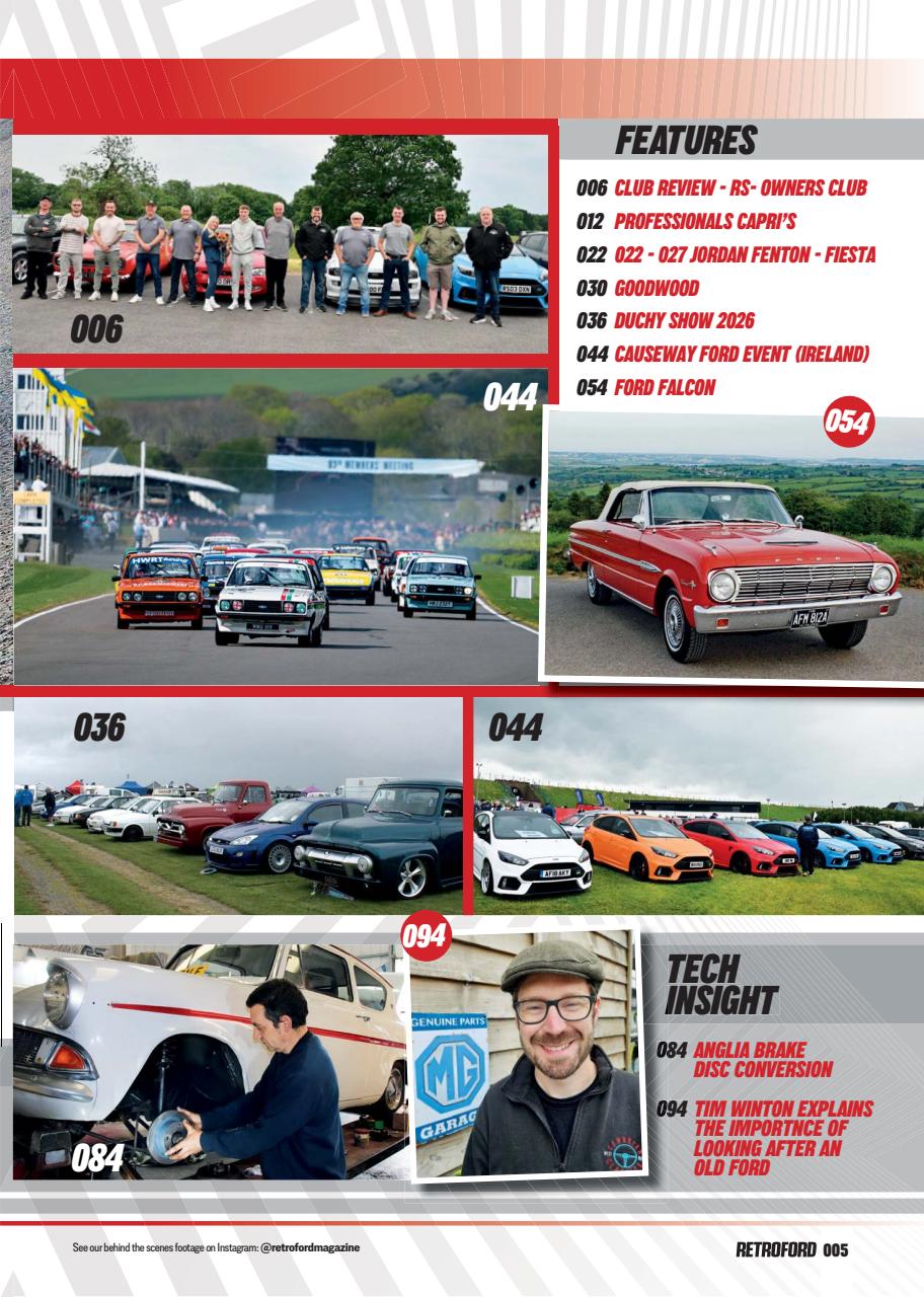 Retro Ford Preview Pages