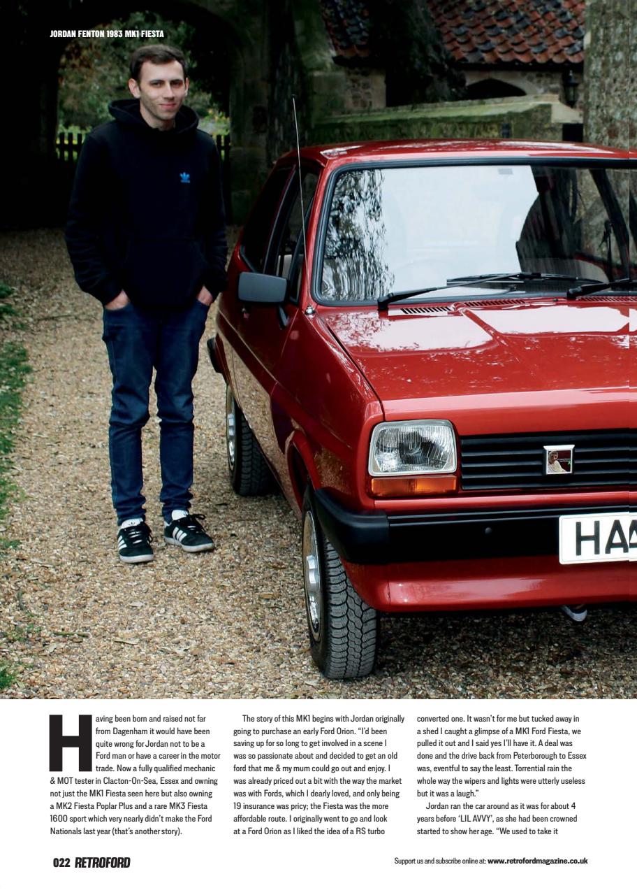 Retro Ford Preview Pages