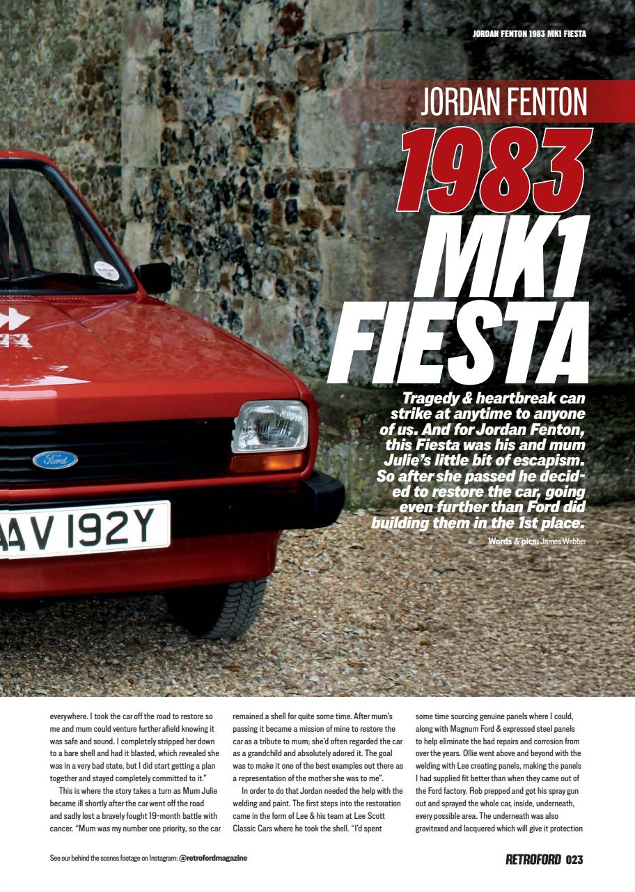 Retro Ford Preview Pages