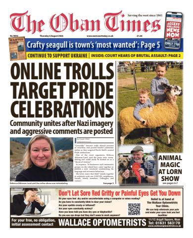 The Oban Times & Lochaber Times issue Thursday, August 06, 2026