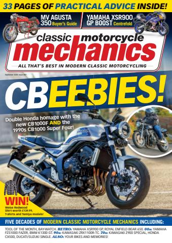 Classic Motorcycle Mechanics issue Sep-26