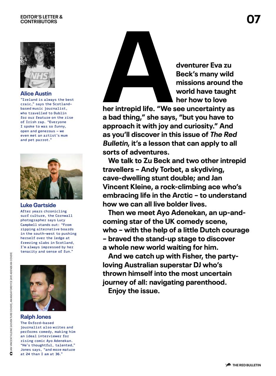The Red Bulletin UK Edition Preview Pages