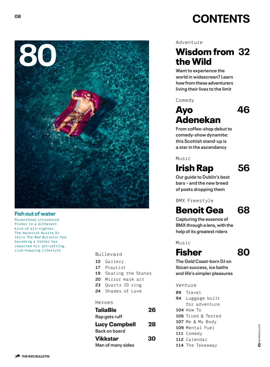 The Red Bulletin UK Edition Preview Pages