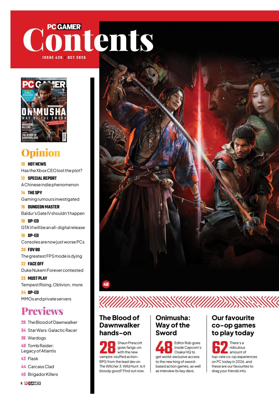 PC Gamer (UK Edition) Preview Pages