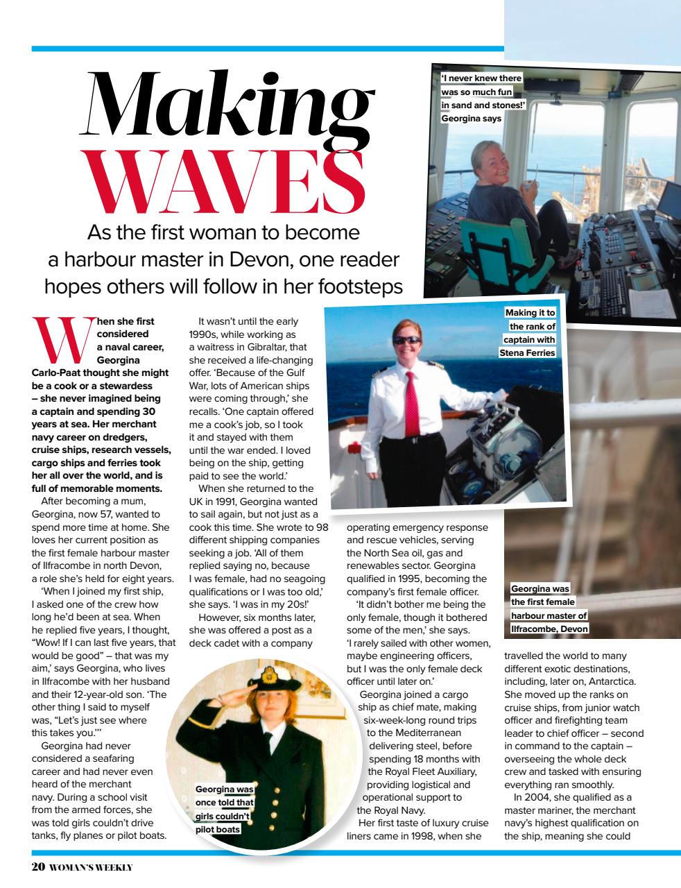Woman's Weekly Preview Pages