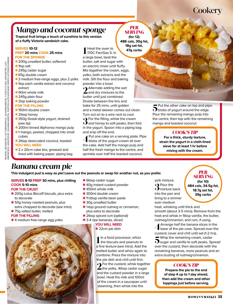 Woman's Weekly Preview Pages