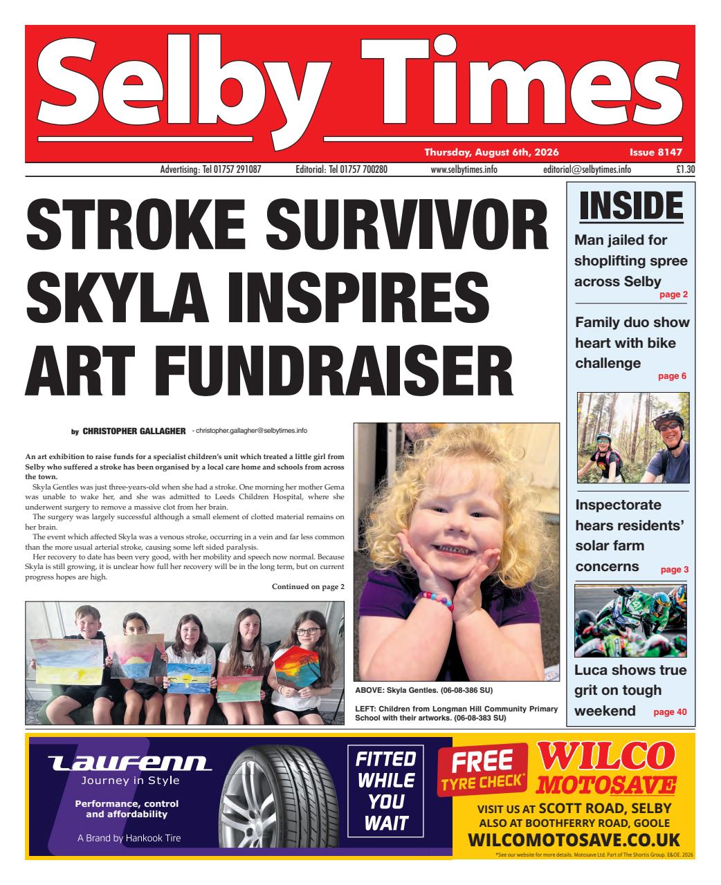 Selby Times Preview Pages