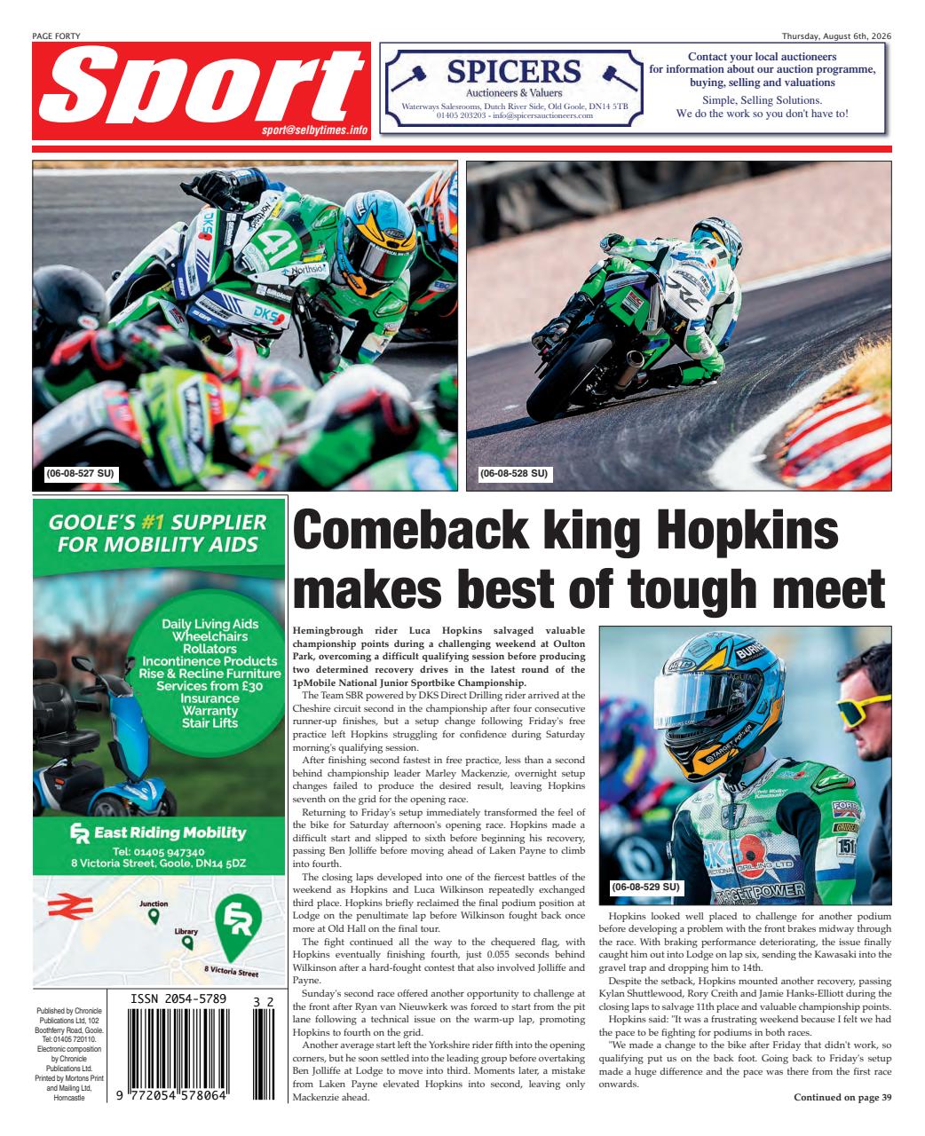Selby Times Preview Pages