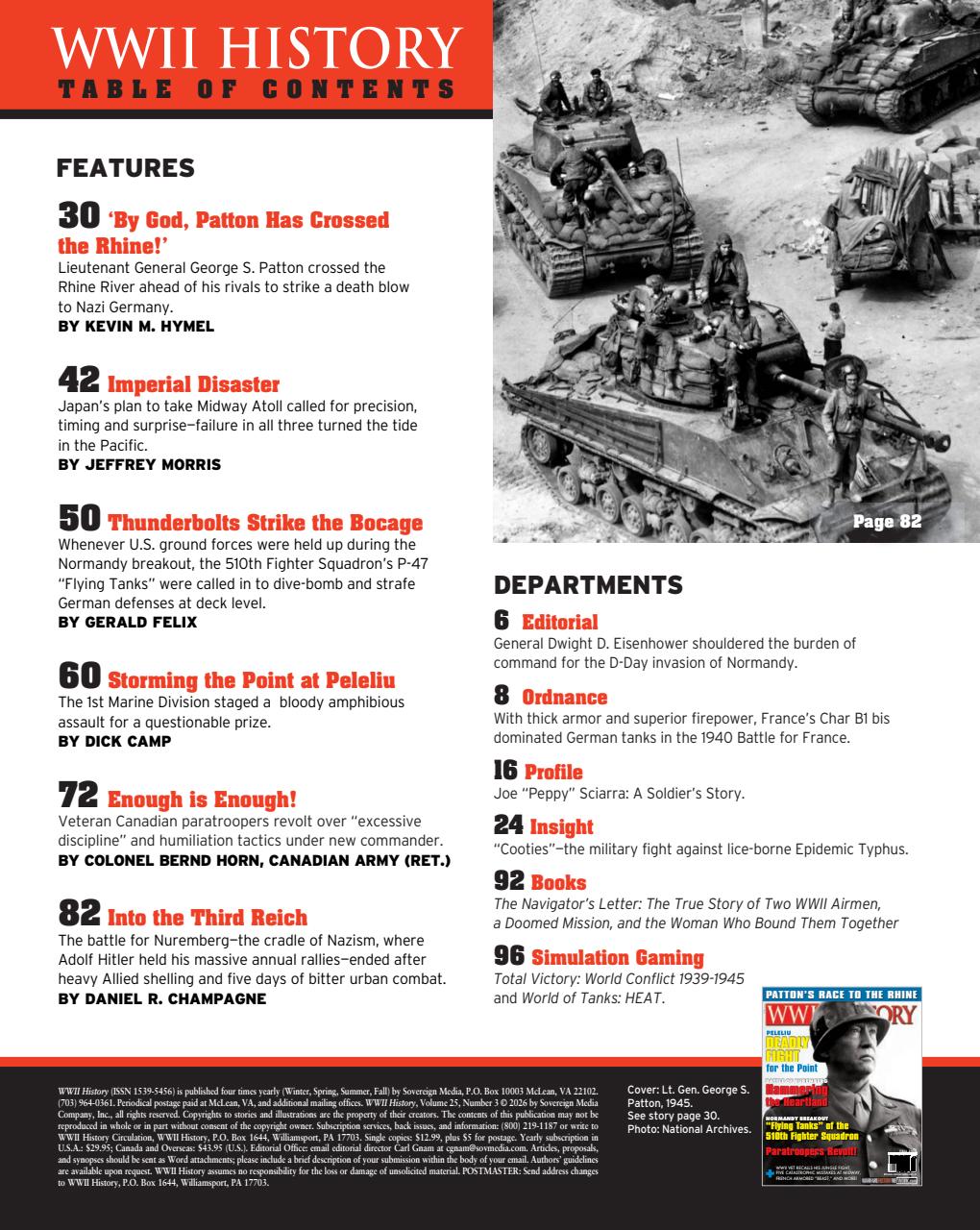 WW2 History Magazine Preview Pages
