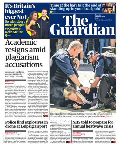 The Guardian Newspaper issue Thursday, 06 August 2026