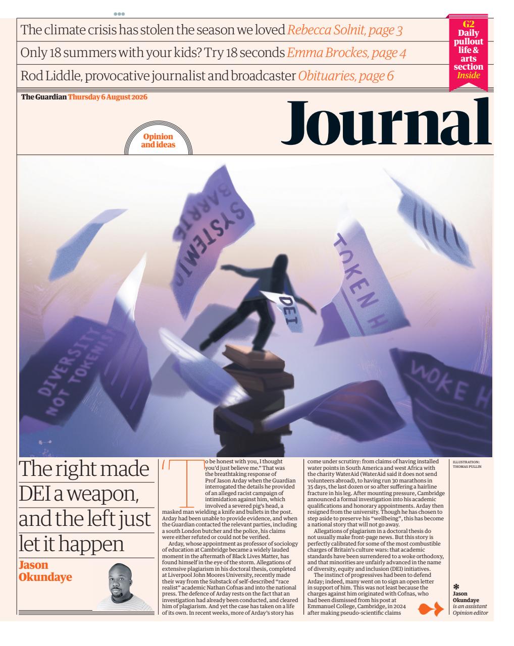 The Guardian Newspaper Preview Pages