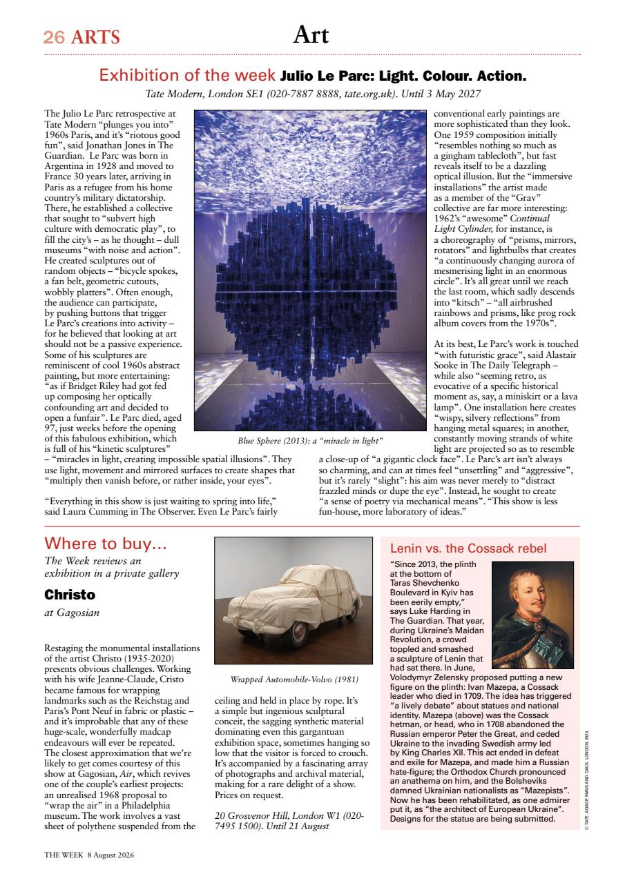The Week Preview Pages