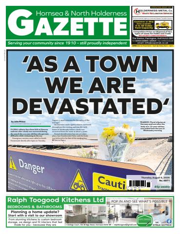 Hornsea Gazette August 6, 2026 issue Hornsea Gazette August 6, 2026