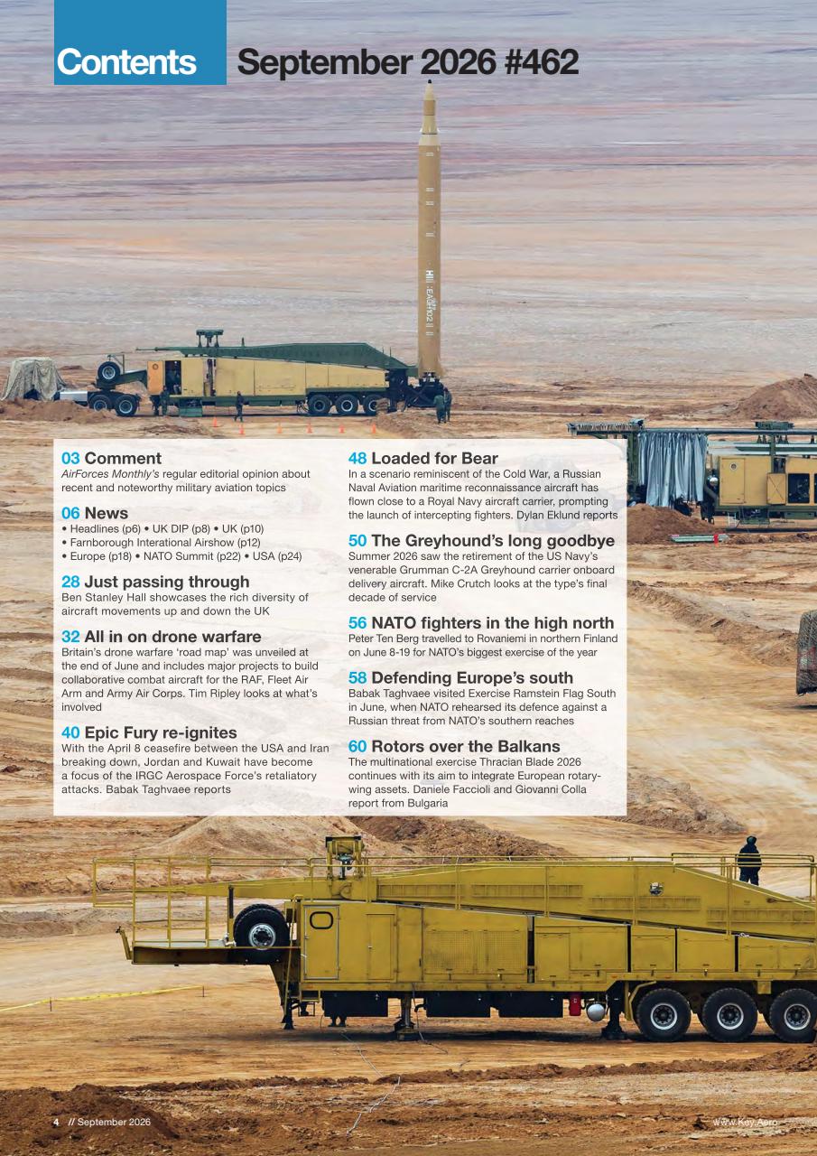AirForces Monthly Preview Pages
