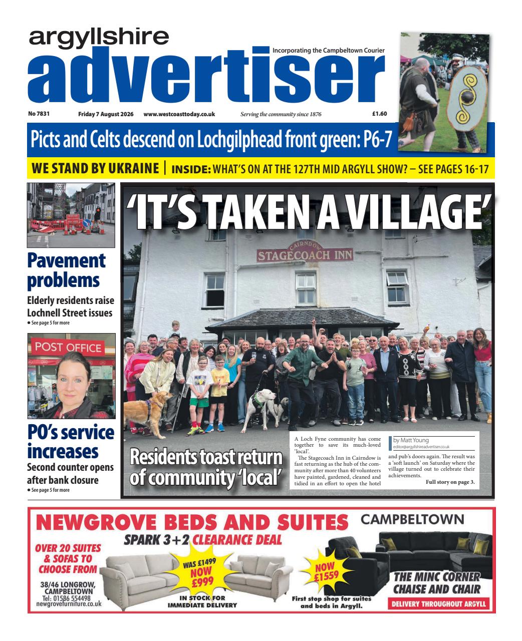 Argyllshire Advertiser Preview Pages