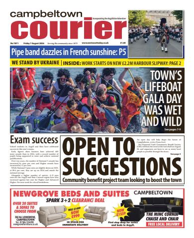 Campbeltown Courier issue Friday, August 07, 2026