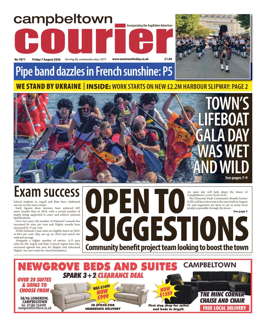 Campbeltown Courier Preview Pages