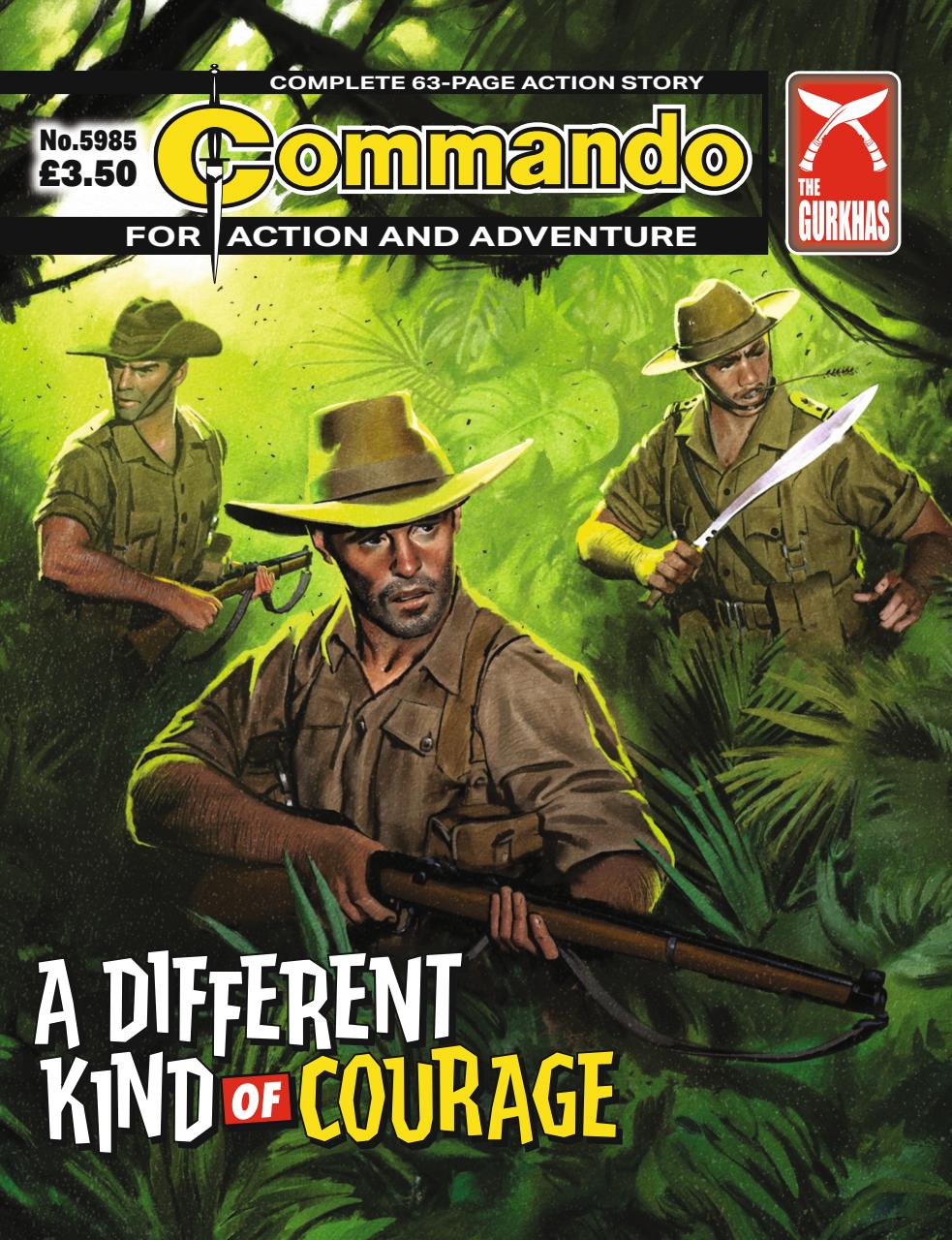 Commando Preview Pages