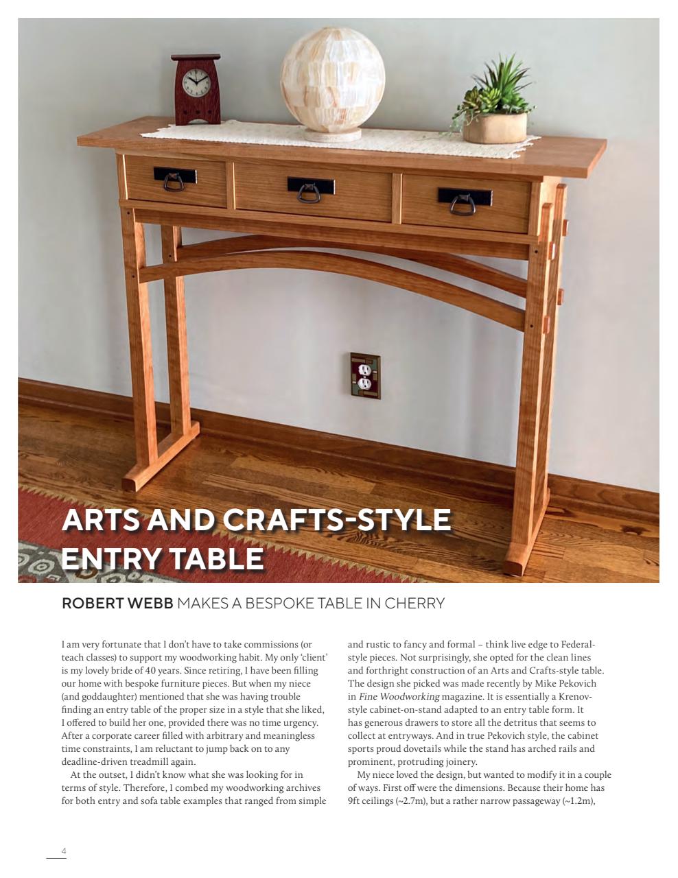Furniture & Cabinetmaking Preview Pages