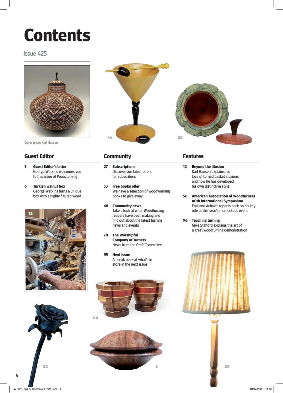 Woodturning Preview Pages