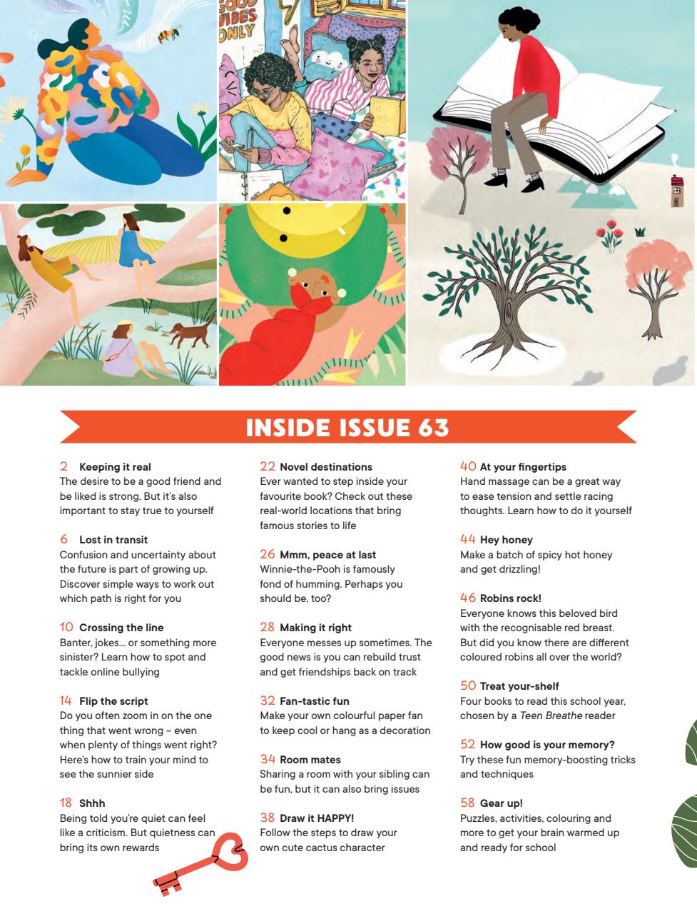 Teen Breathe Preview Pages
