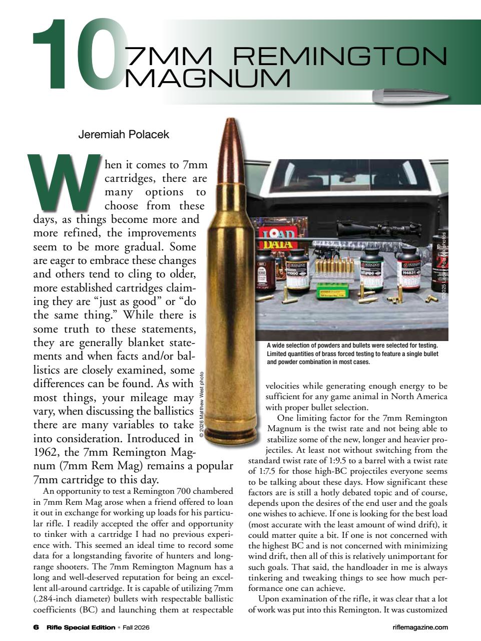 Rifle Preview Pages