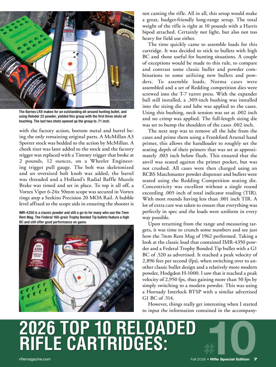 Rifle Preview Pages