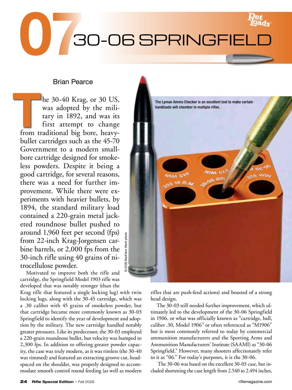 Rifle Preview Pages