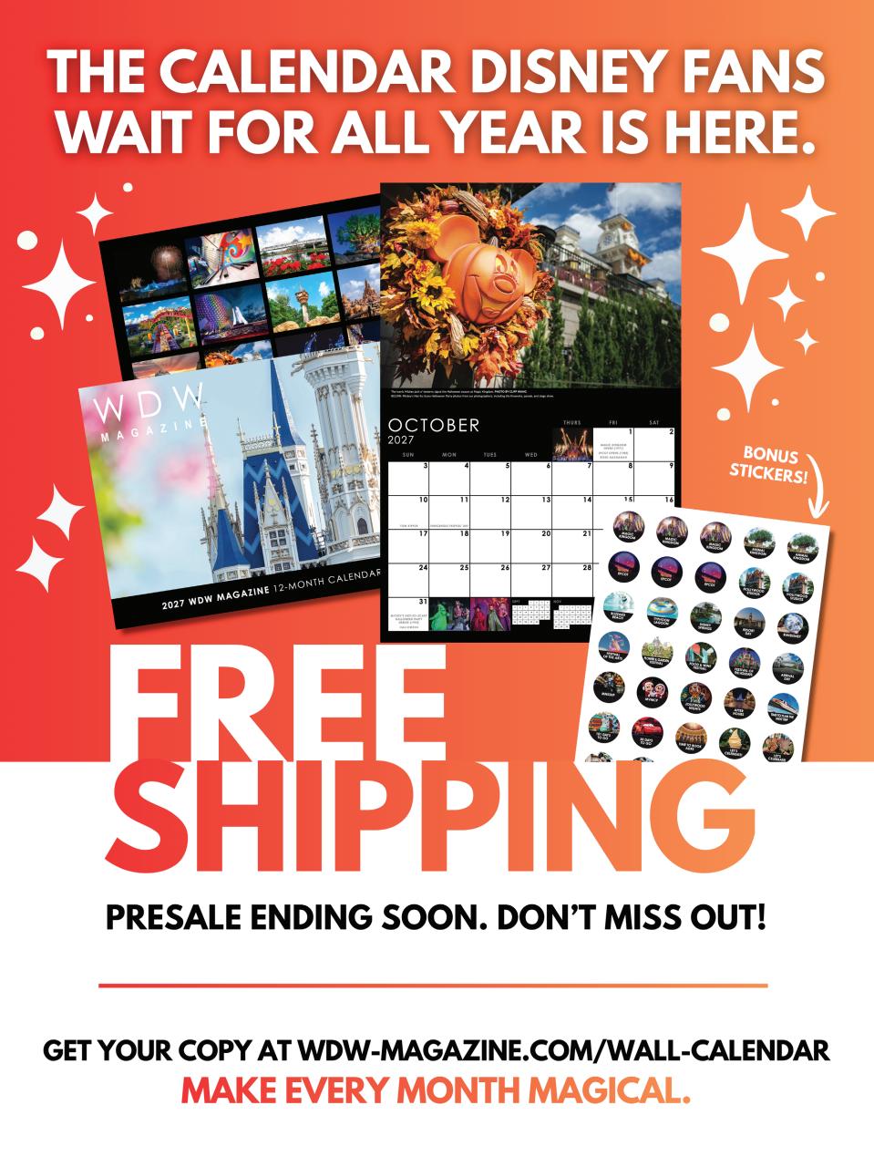 WDW Magazine Preview Pages