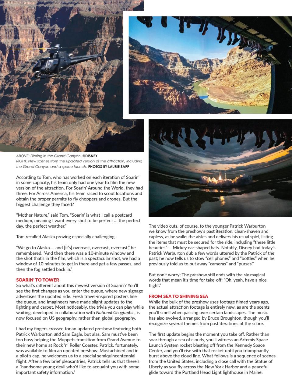 WDW Magazine Preview Pages