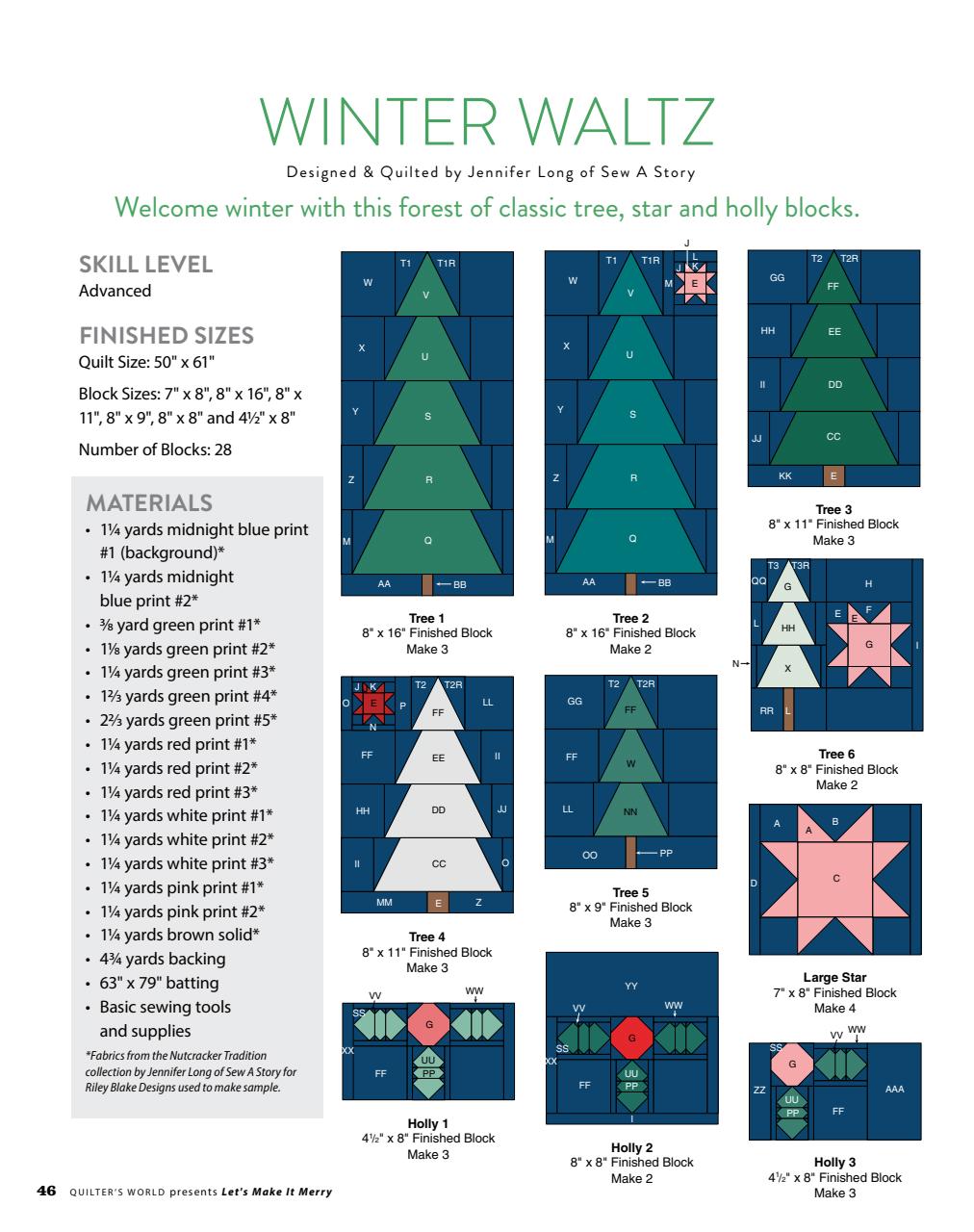 Quilter's World Preview Pages