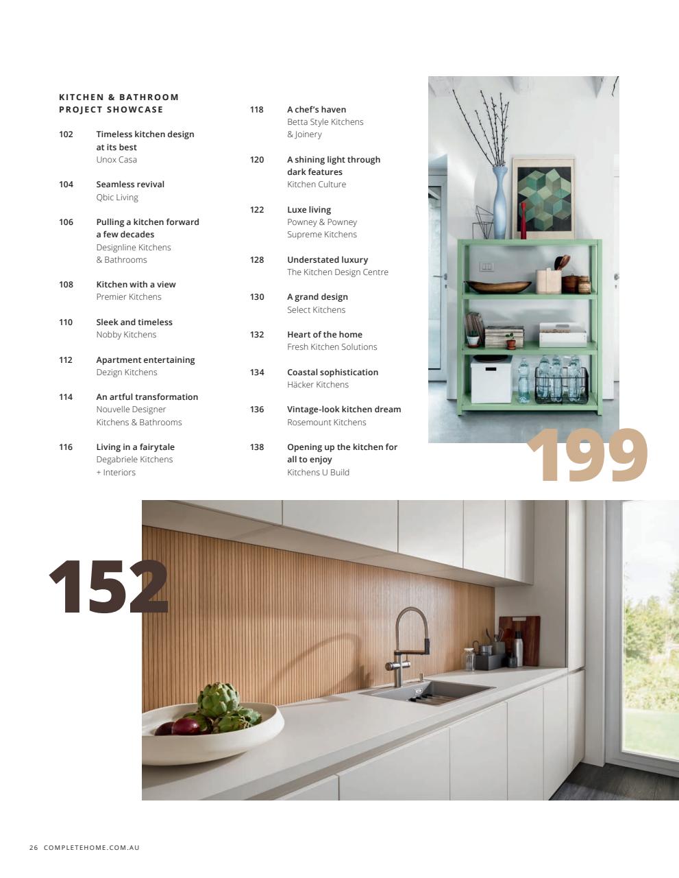 Kitchens & Bathrooms Quarterly Preview Pages