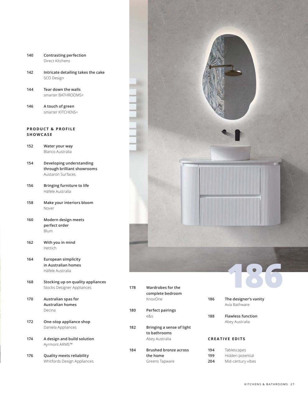 Kitchens & Bathrooms Quarterly Preview Pages