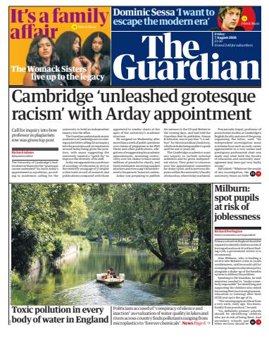 The Guardian Newspaper issue Friday, 07 August 2026