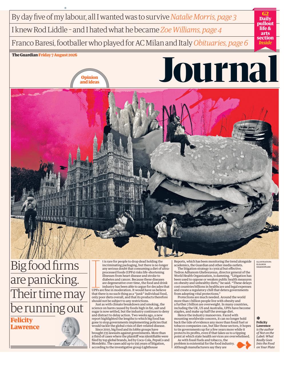 The Guardian Newspaper Preview Pages