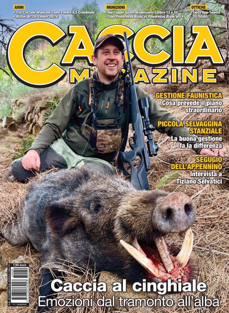 Caccia Magazine Preview Pages