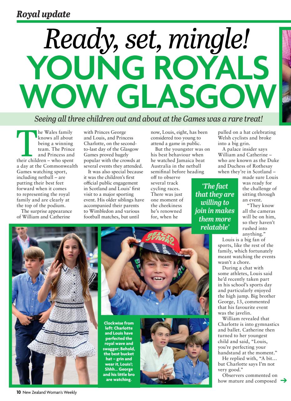 NZ Woman's Weekly Preview Pages