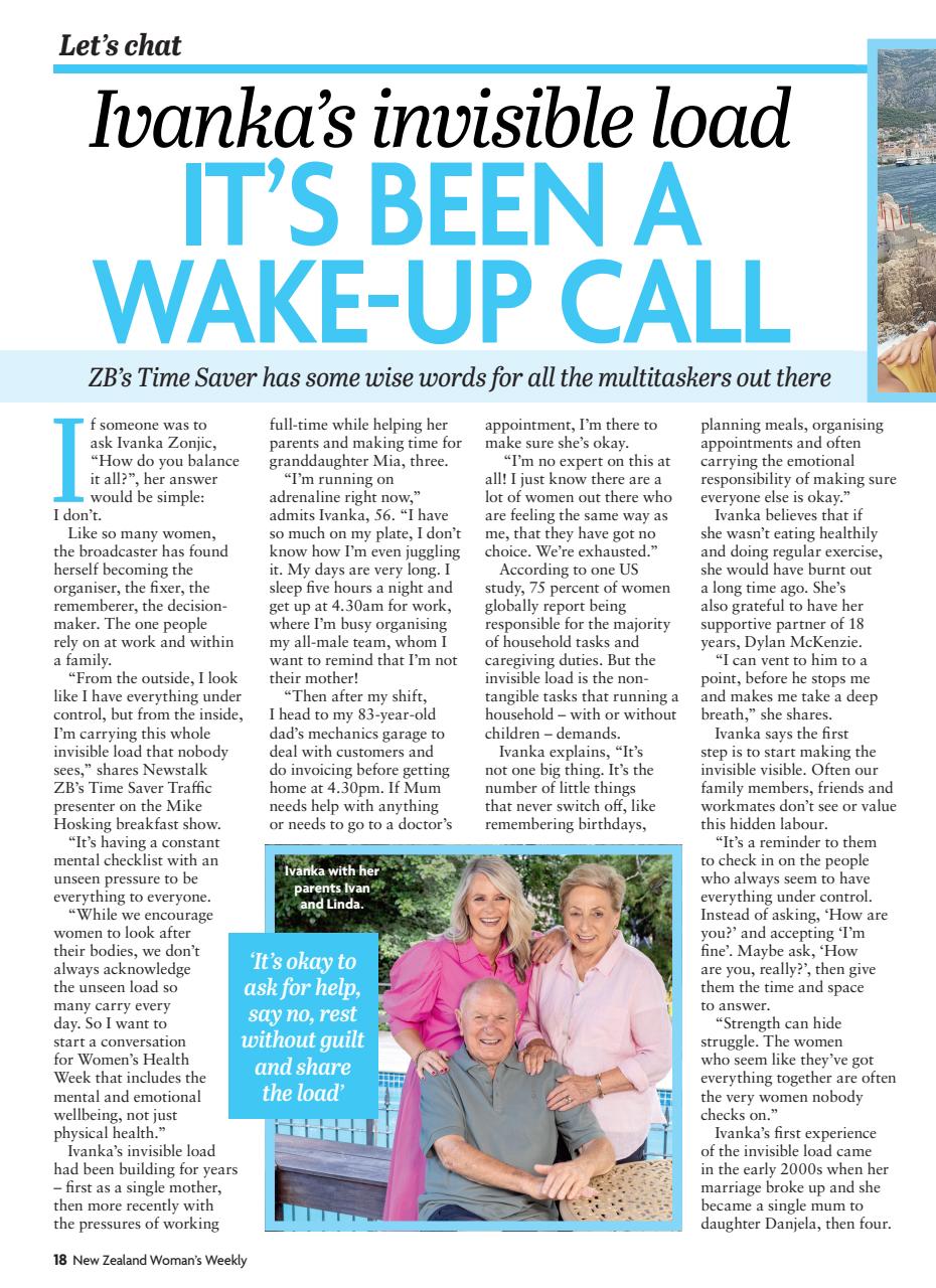 NZ Woman's Weekly Preview Pages