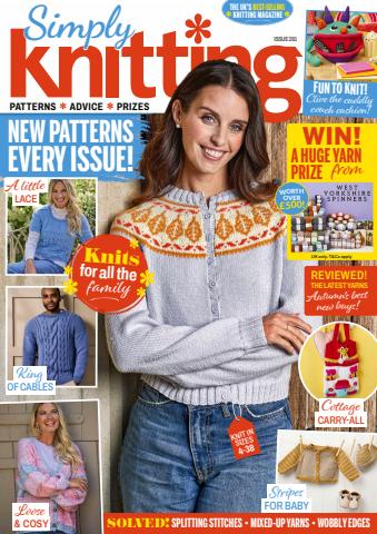 Simply Knitting issue October 2026