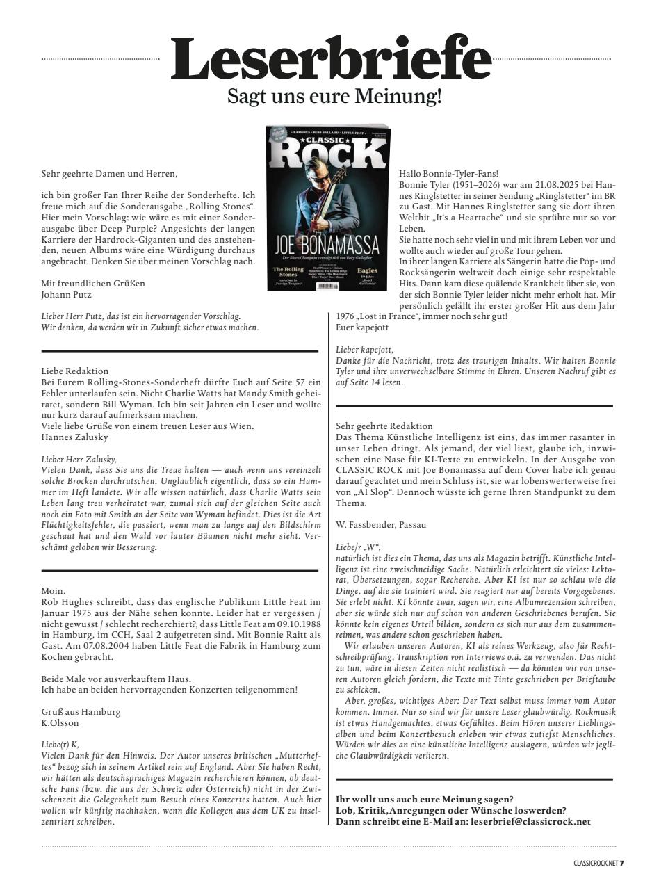 Classic Rock (DE) Preview Pages