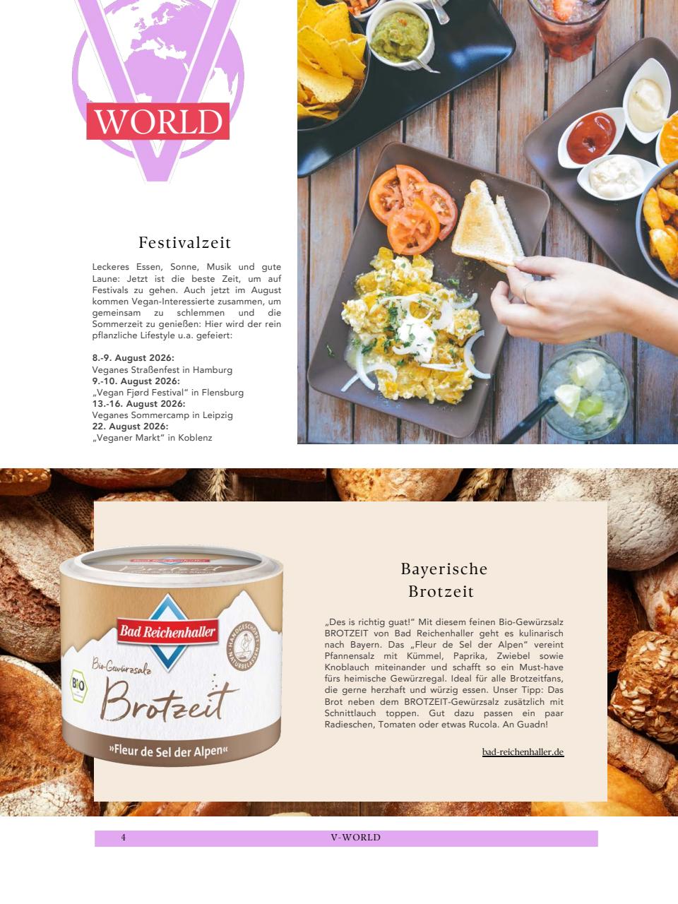 Vegan World Preview Pages