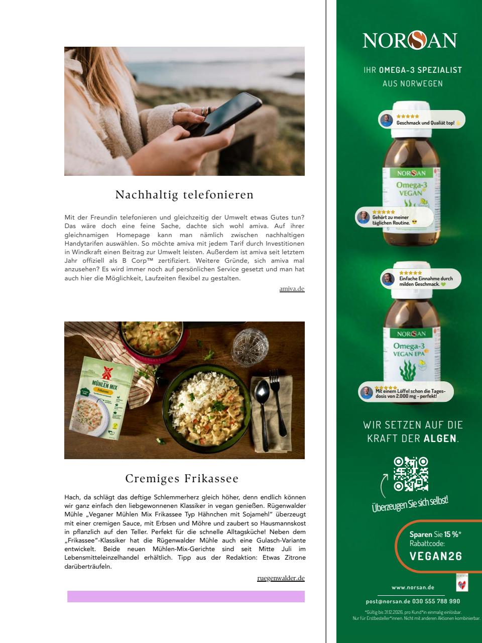Vegan World Preview Pages