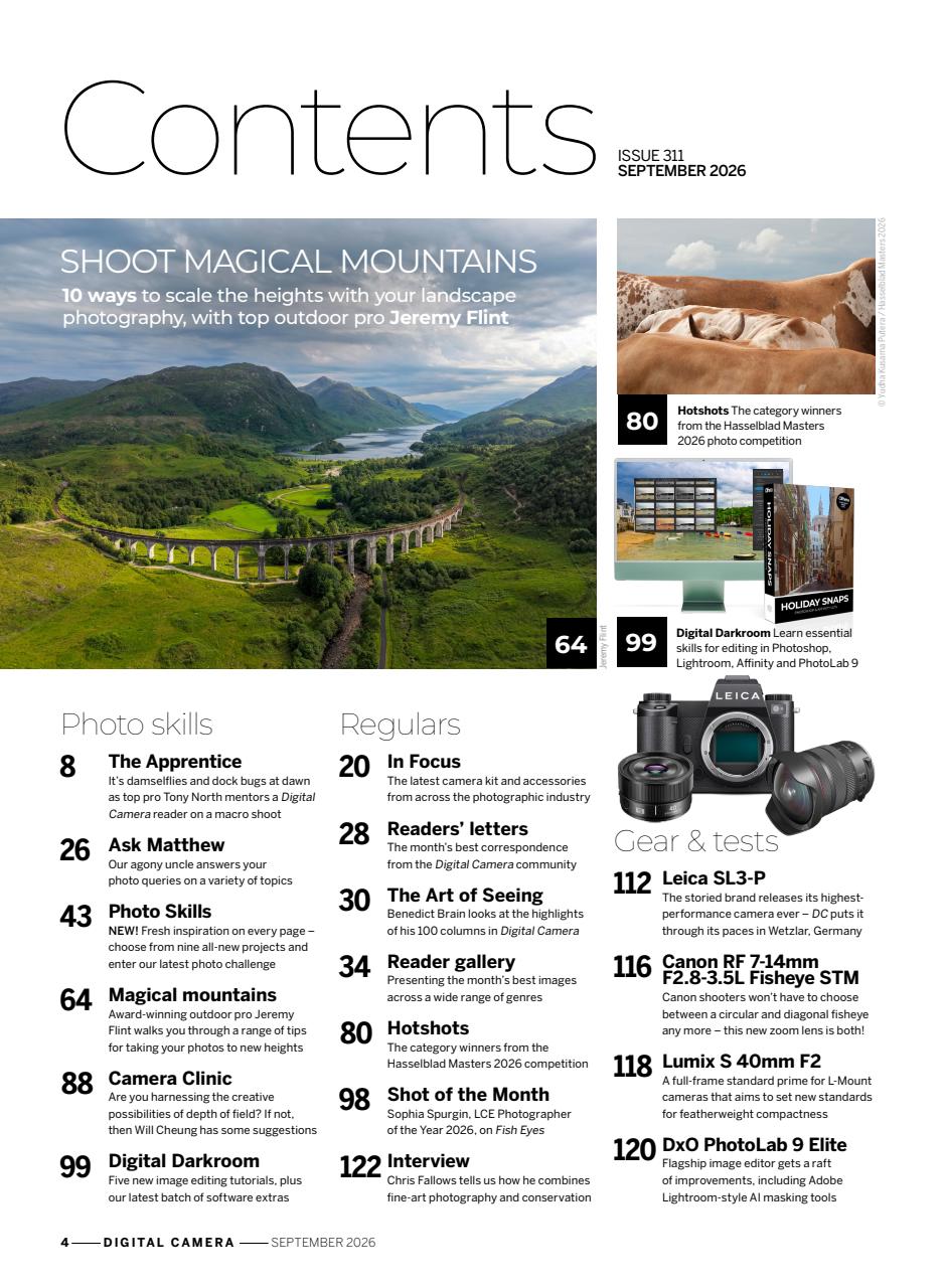 Digital Camera Magazine Preview Pages