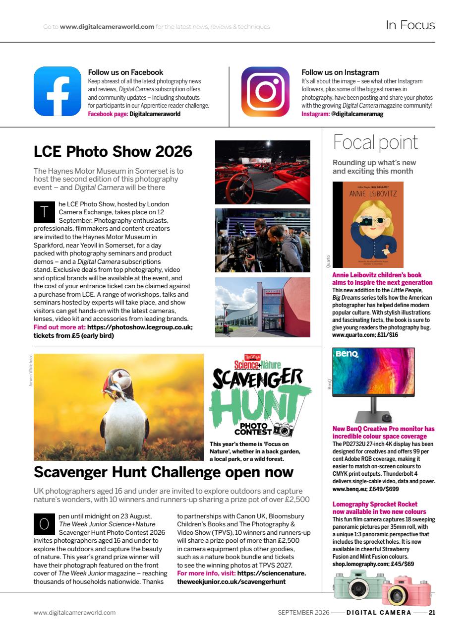 Digital Camera Magazine Preview Pages