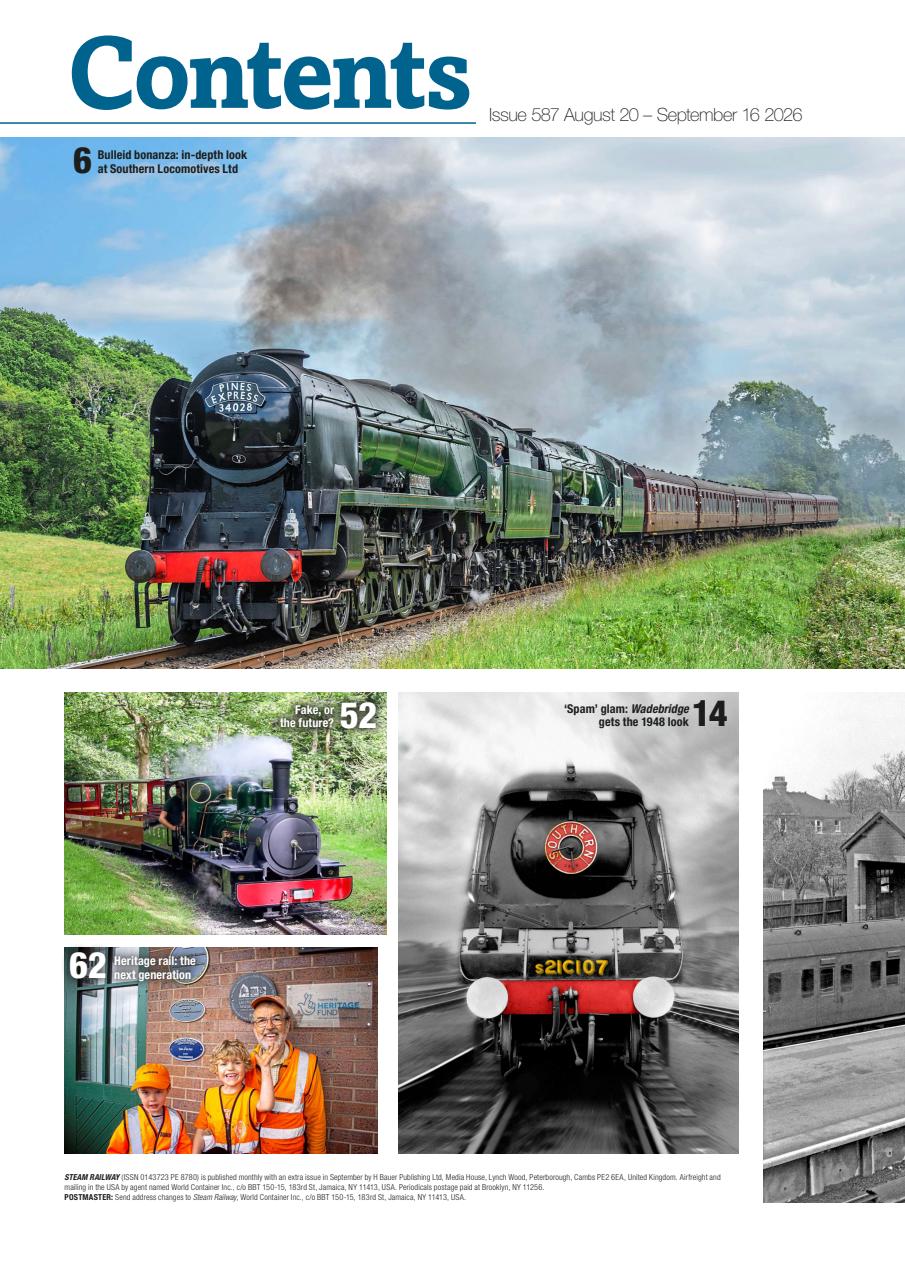 Steam Railway Preview Pages