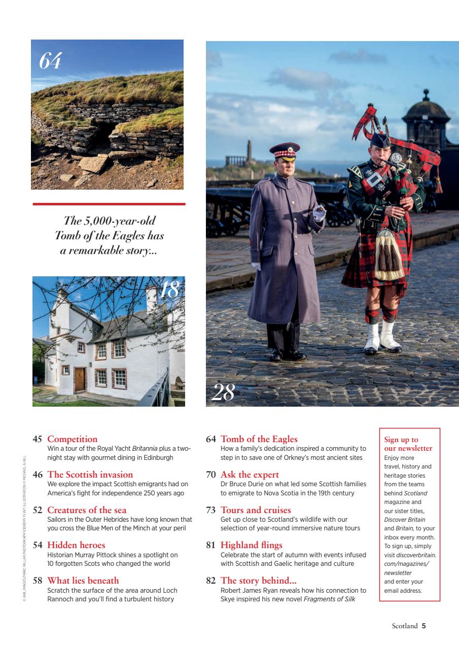 Scotland Magazine Preview Pages