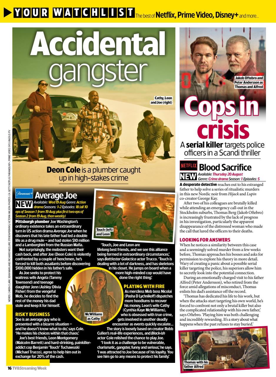 TV & Satellite Week Preview Pages